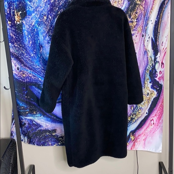 Missy Empire Long Teddy Coat - Picture 4 of 4